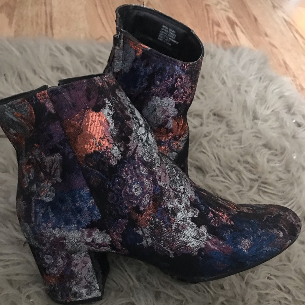 Floral Booties